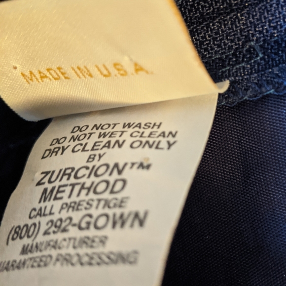 Prom / Cocktail / Evening Dress by Alyce Designs Floor Length Sexy Split - Picture 3 of 7